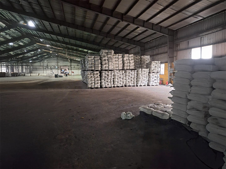 Hình ảnh kho hàng công ty Nguyễn Gia Tex