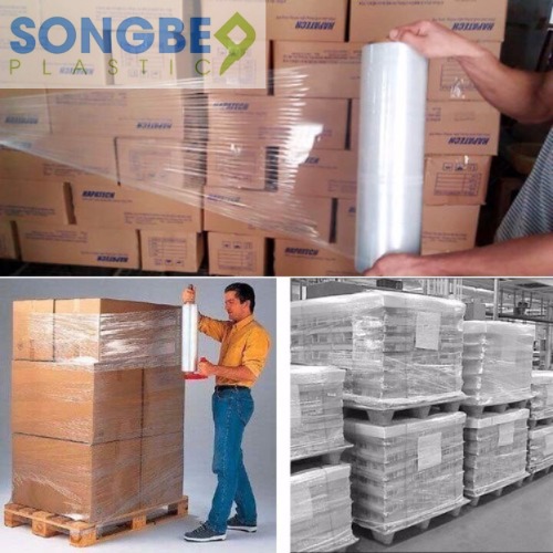 Màng PE quấn pallet - Thiết Bị Niêm Phong Sông Bé - Hợp Tác Xã Dịch Vụ Vận Tải Sông Bé