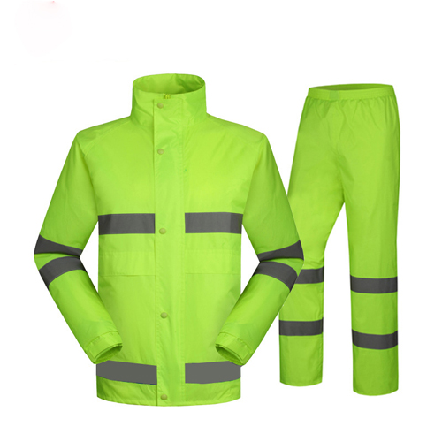 Bộ quần áo mưa phản quang Police