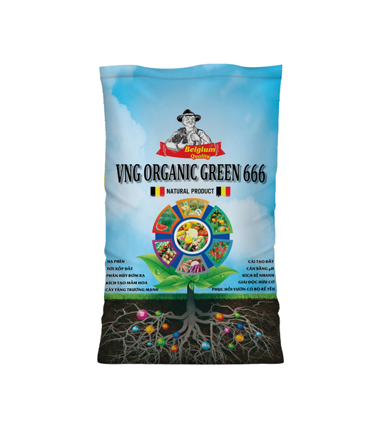 Phân hữu cơ VNG Organic Green 666 - Công Ty Cổ Phần Tập Đoàn Việt Nga