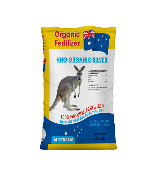Phân hữu cơ VNG Organic Silver - Công Ty Cổ Phần Tập Đoàn Việt Nga