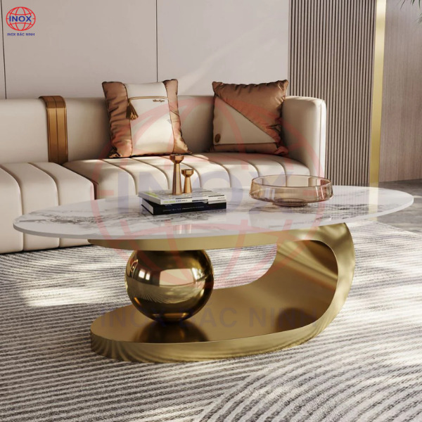 Chân bàn inox mạ màu cao cấp