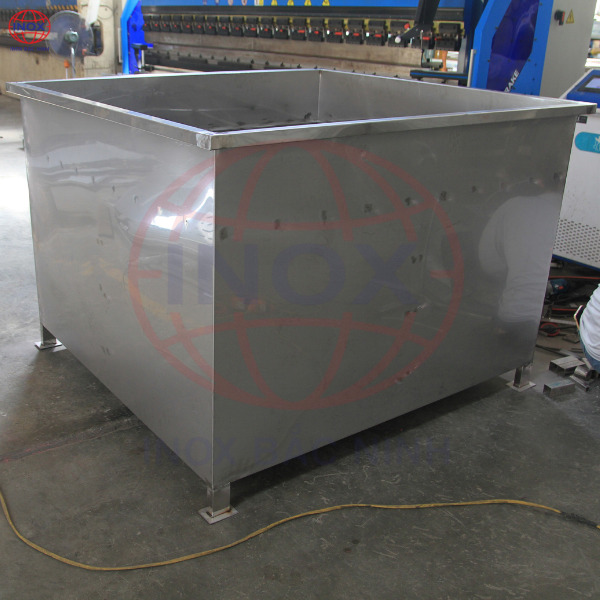 Gia công bồn inox công nghiệp