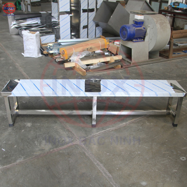 Gia công ghế dài inox