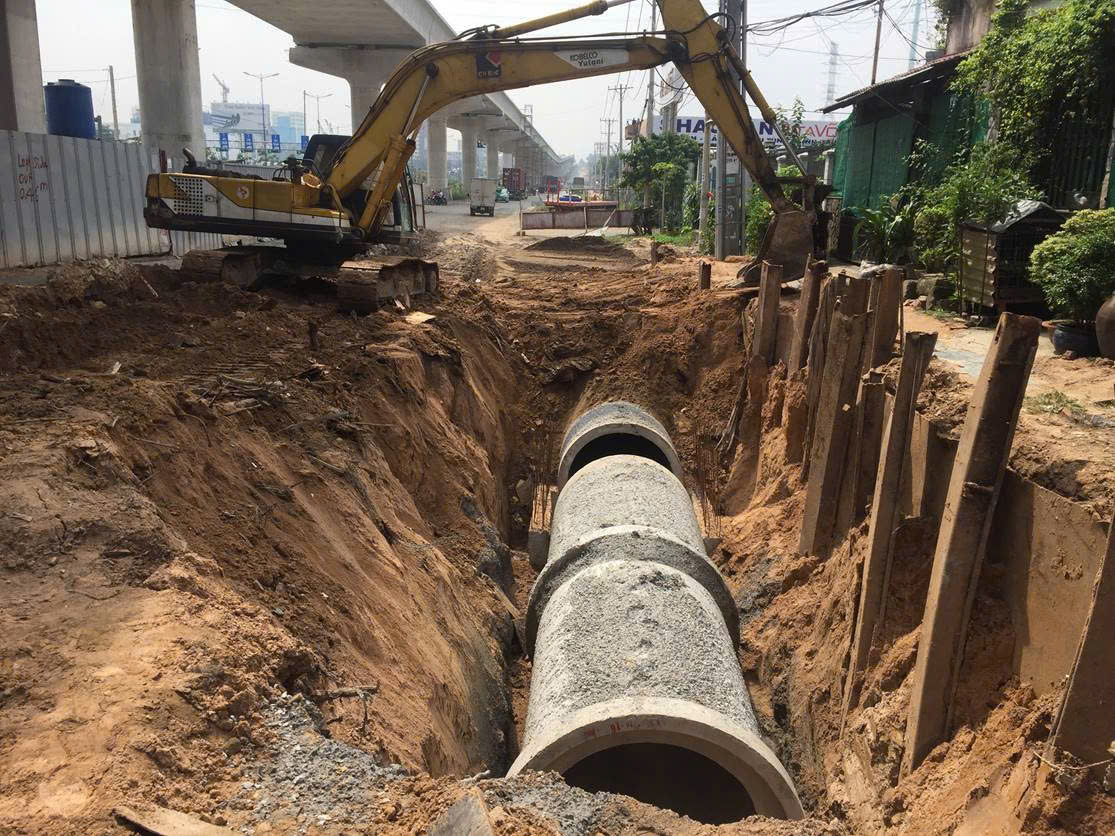 Thi công ống cống thoát nước - Thi Công ống Cống Đại Phát - Công Ty TNHH Xây Dựng Và San Lấp Mặt Bằng Đại Phát