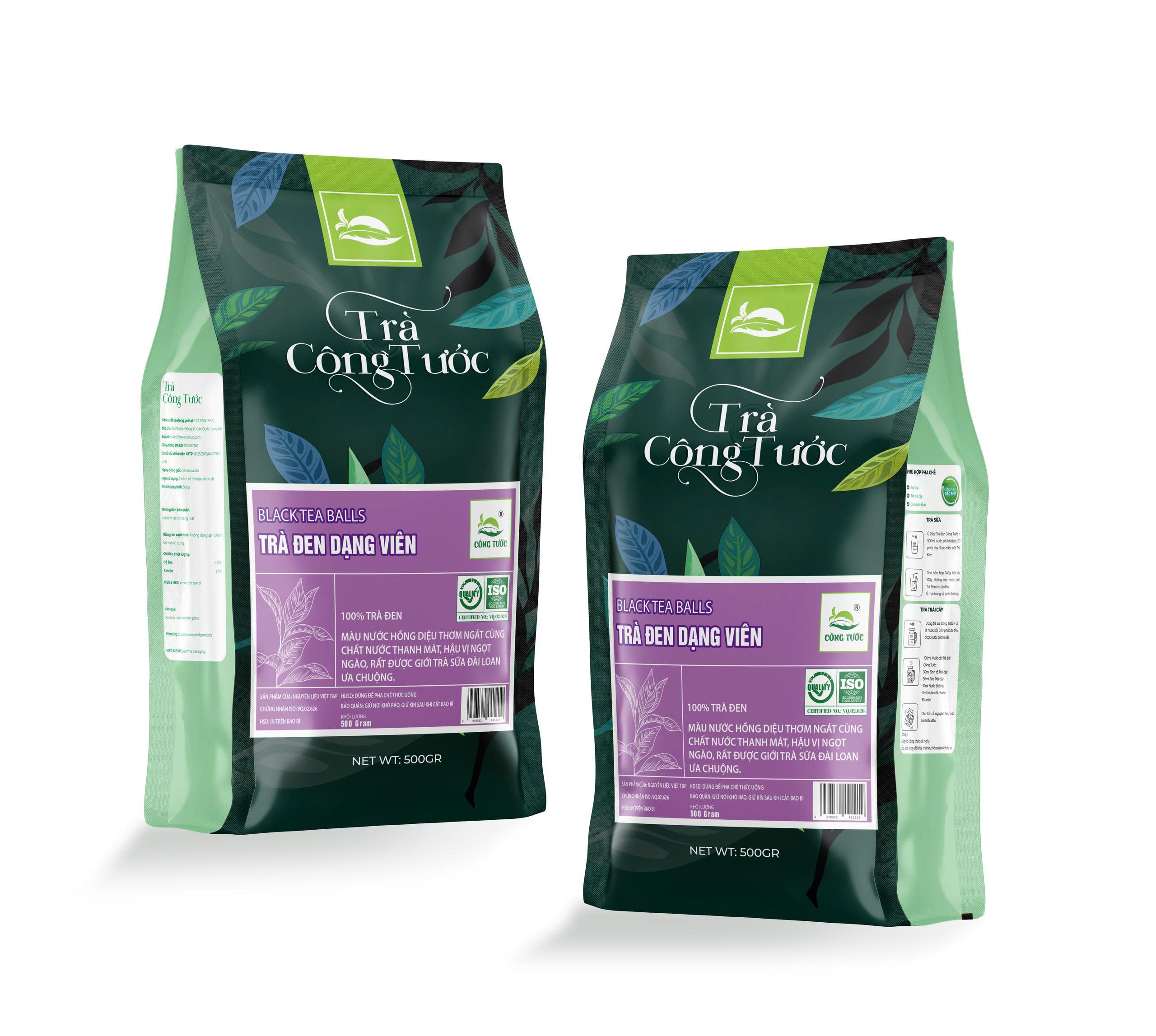 Trà đen dạng viên Công Tước