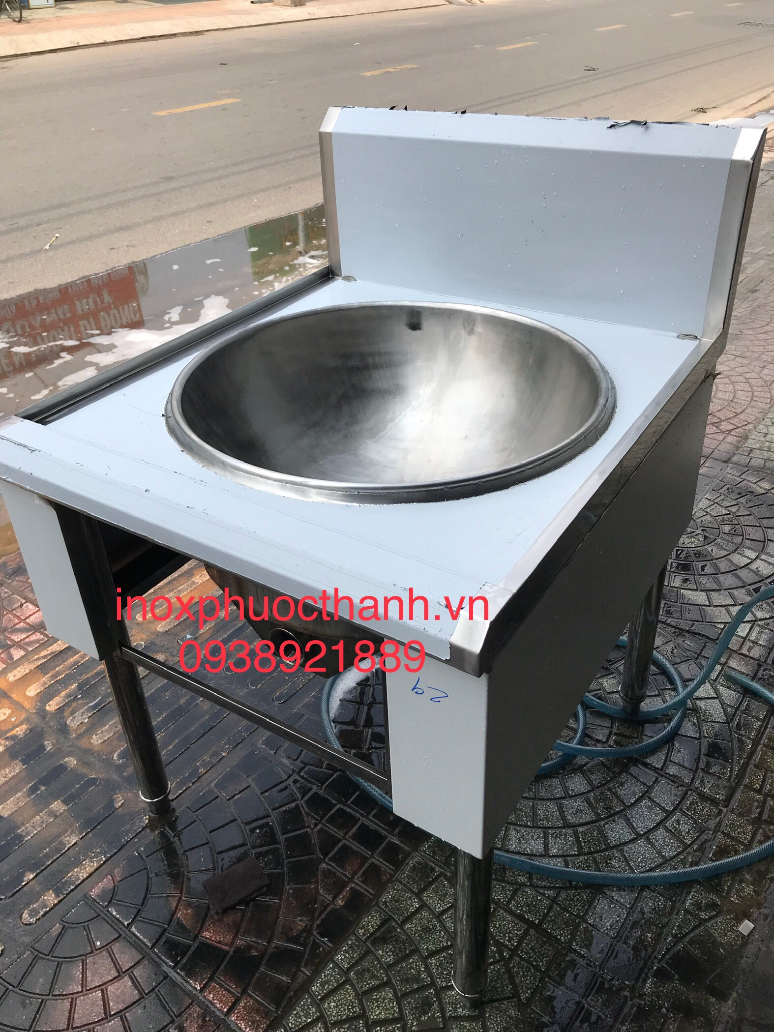 Bếp chiên MS04 - Chi Nhánh Long An - Công Ty TNHH Thương Mại Sản Xuất Inox Phước Thành