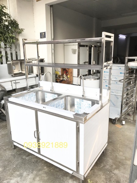 Chậu rửa công nghiệp - Chi Nhánh Long An - Công Ty TNHH Thương Mại Sản Xuất Inox Phước Thành