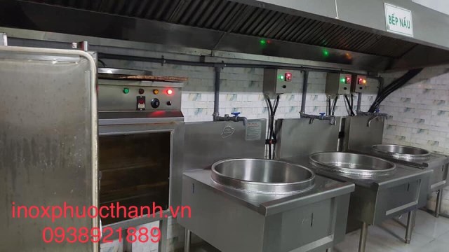 Chụp khói hút mùi - Chi Nhánh Long An - Công Ty TNHH Thương Mại Sản Xuất Inox Phước Thành