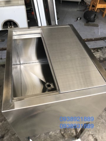 Thùng đá inox MS02 - Chi Nhánh Long An - Công Ty TNHH Thương Mại Sản Xuất Inox Phước Thành