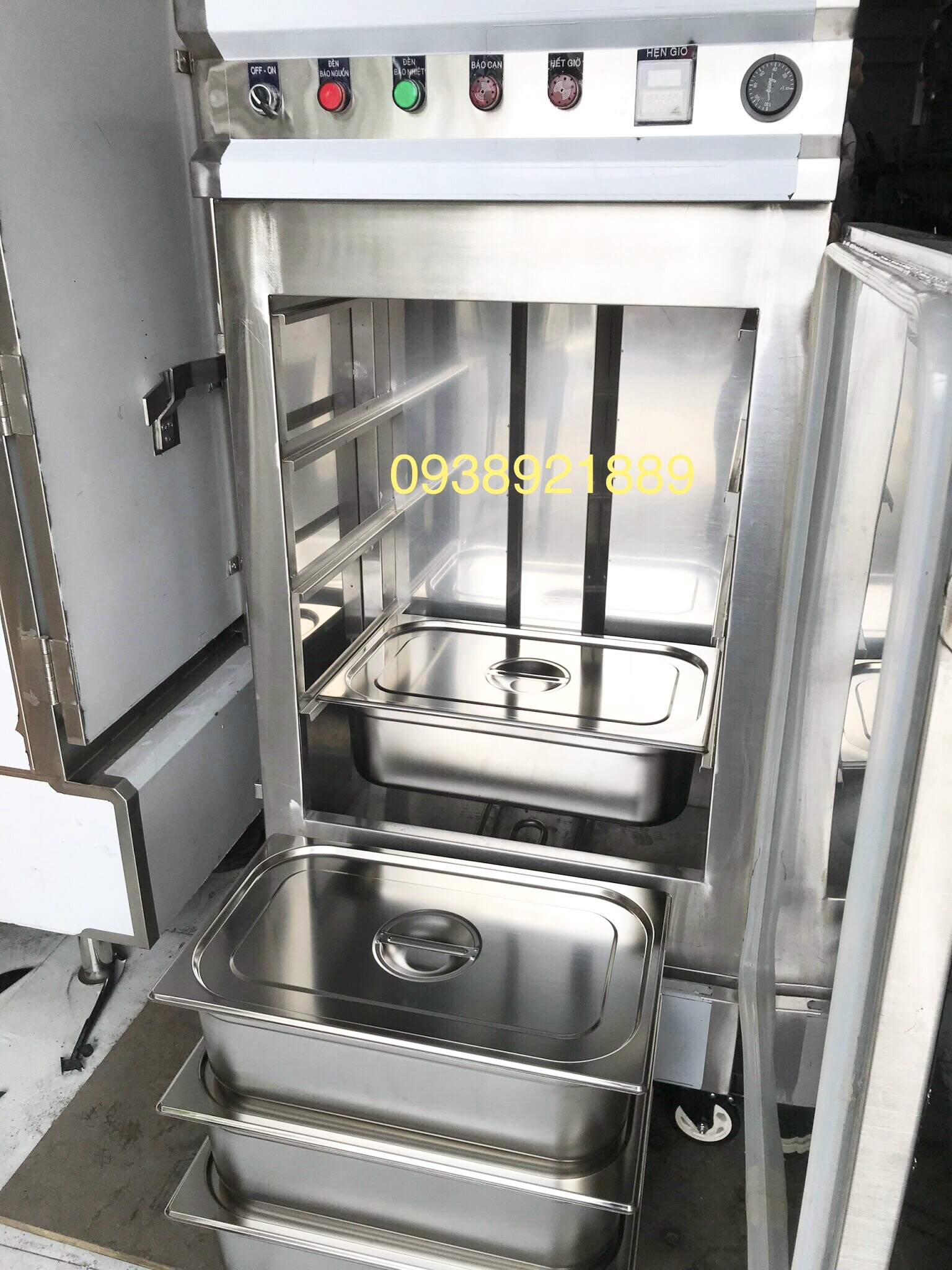 Tủ hấp khăn - Chi Nhánh Long An - Công Ty TNHH Thương Mại Sản Xuất Inox Phước Thành