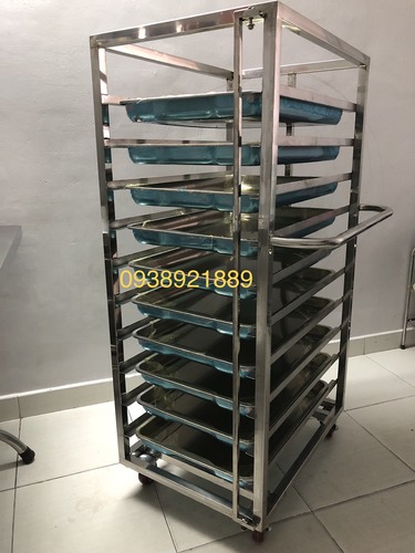 Xe đẩy inox - Chi Nhánh Long An - Công Ty TNHH Thương Mại Sản Xuất Inox Phước Thành