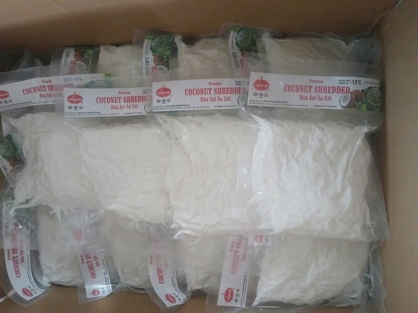 Dừa sợi cấp đông