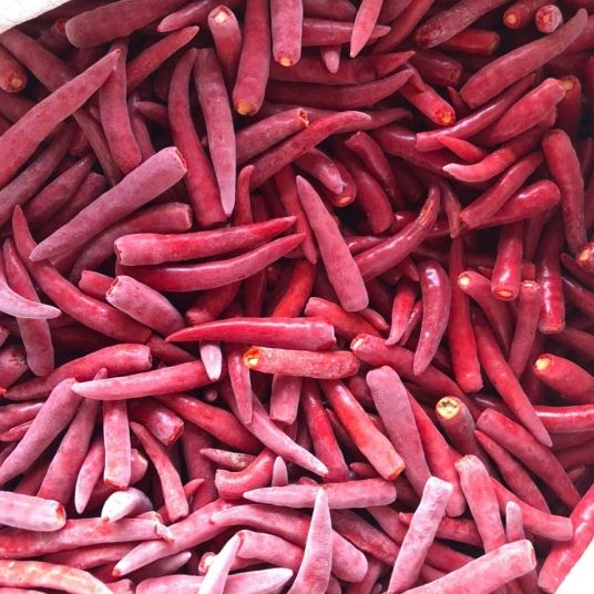 Ớt chỉ thiên cấp đông xuất khẩu