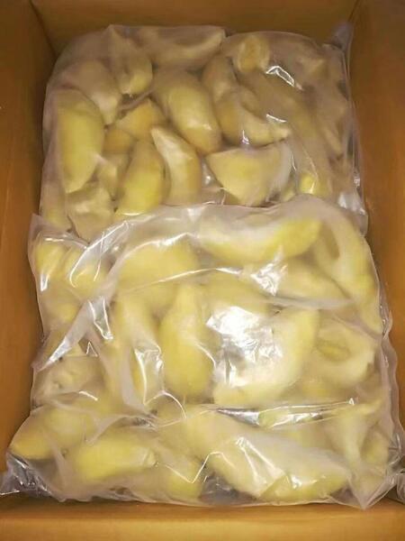 Sầu riêng cấp đông xuất khẩu