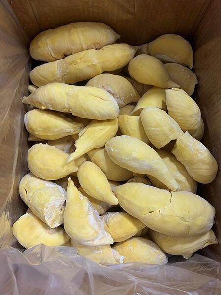 Sầu riêng cấp đông xuất khẩu