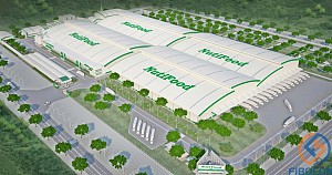 Dự án nhà máy chế biến sữa Nutifood Việt Nam II - Kho Lạnh Công Nghiệp DTH - Công Ty Cổ Phần Tập Đoàn Công Nghiệp Xây Dựng DTH