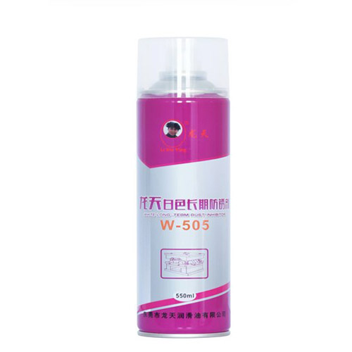 Xịt trong gỉ màu trắng