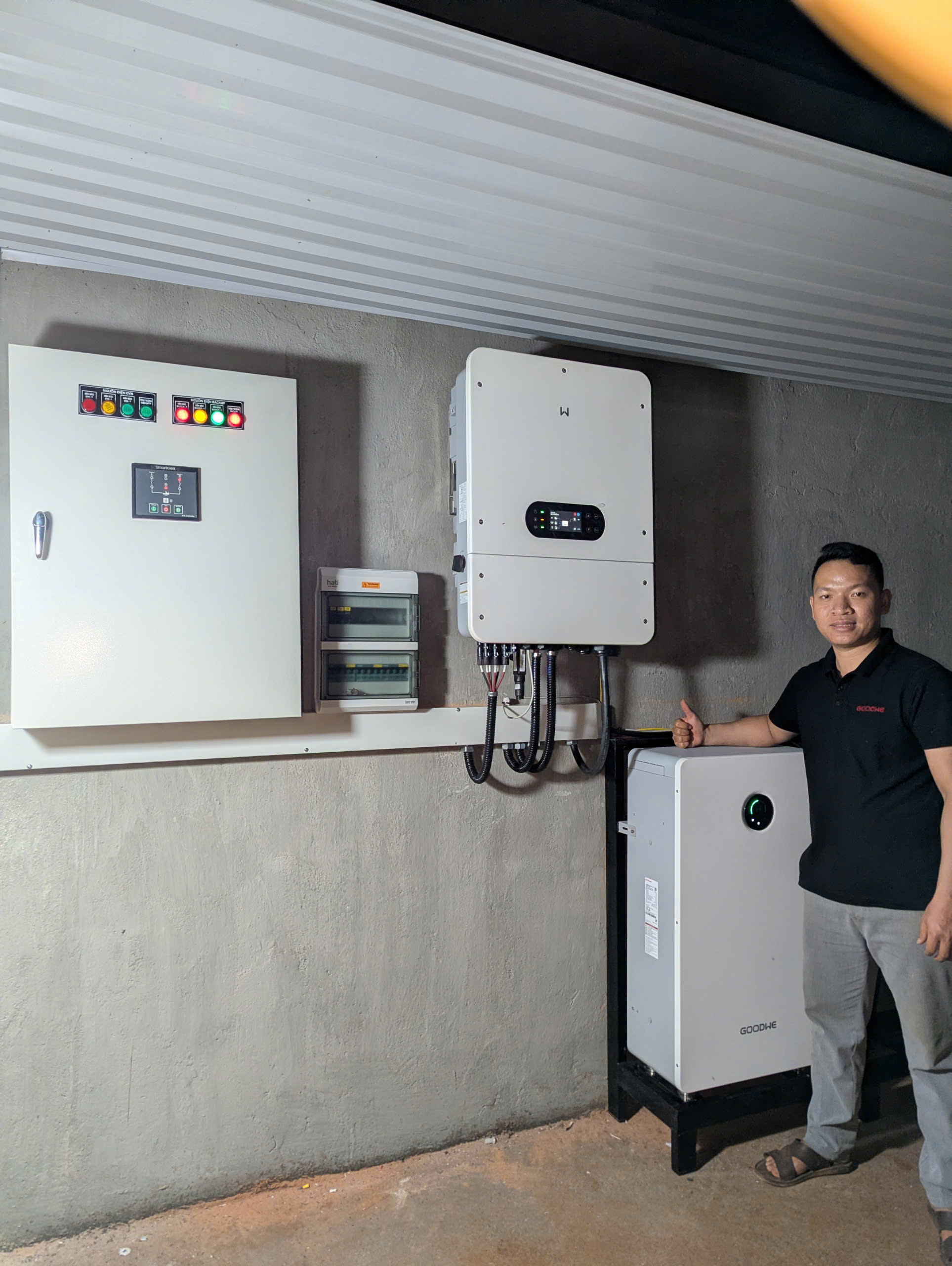 Lắp đặt điện mặt trời 3 pha