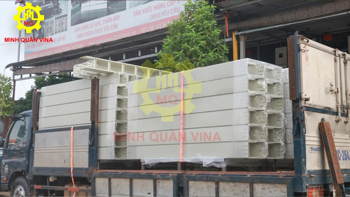 Thang cáp sơn tĩnh điện