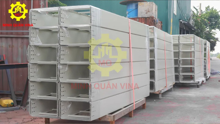 Thang máng cáp sơn tĩnh điện