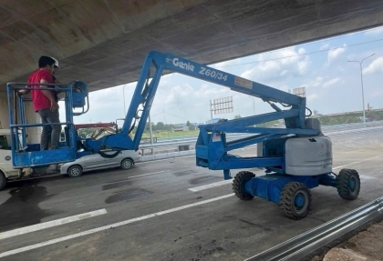 Dịch vụ cho thuê xe nâng người tại Bình Dương