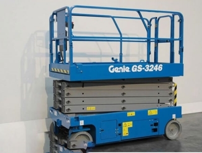 Dịch vụ cho thuê xe nâng người cắt kéo Genie GS3246
