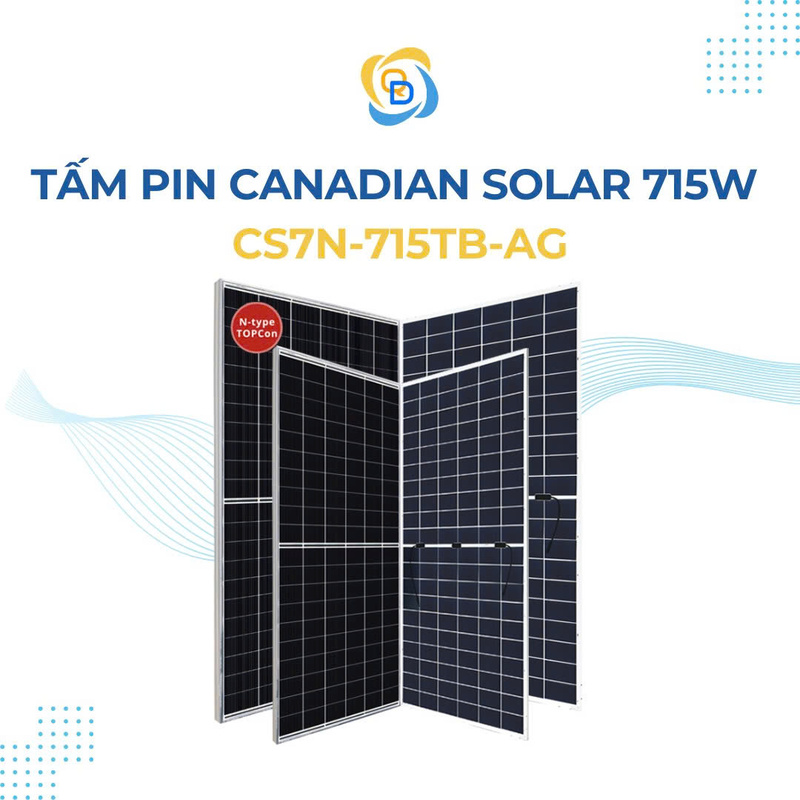 Tấm pin Canadian Solar 715W