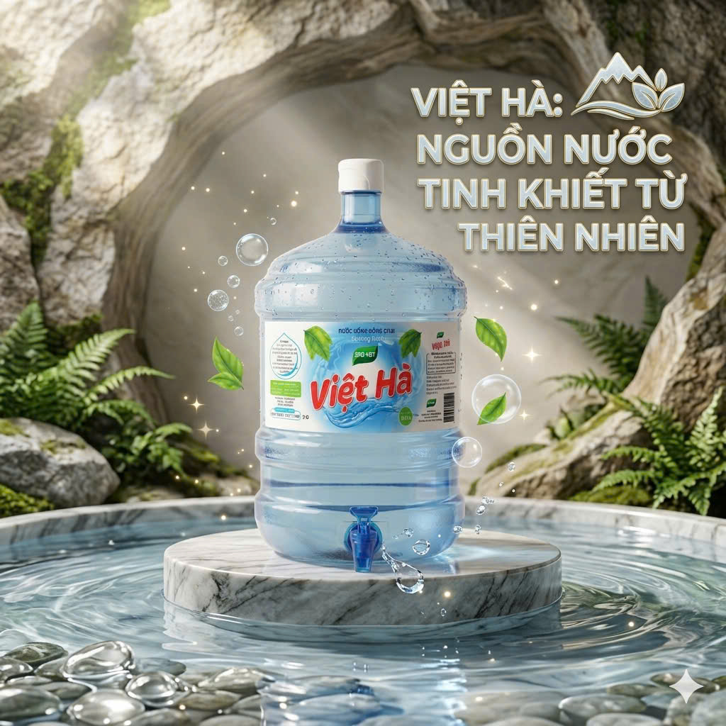 Nước đóng bình Việt Hà