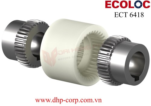 Khớp nối răng vỏ nhựa Ecoloc ECT