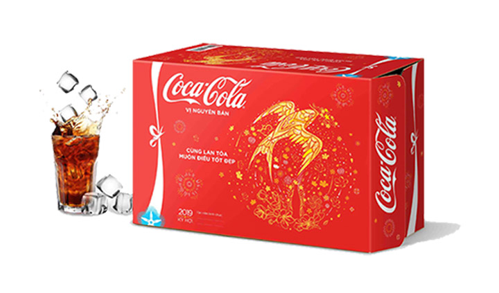 Thùng carton Coca Cola