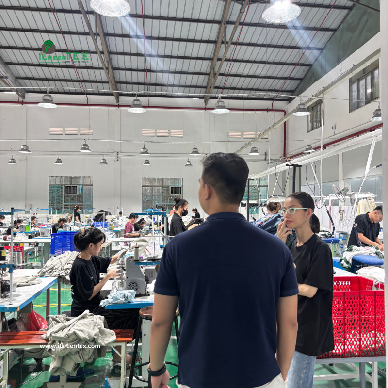Tham quan nhà máy may tại Việt Nam - Công Ty TNHH IGREEN TEX Vietnam
