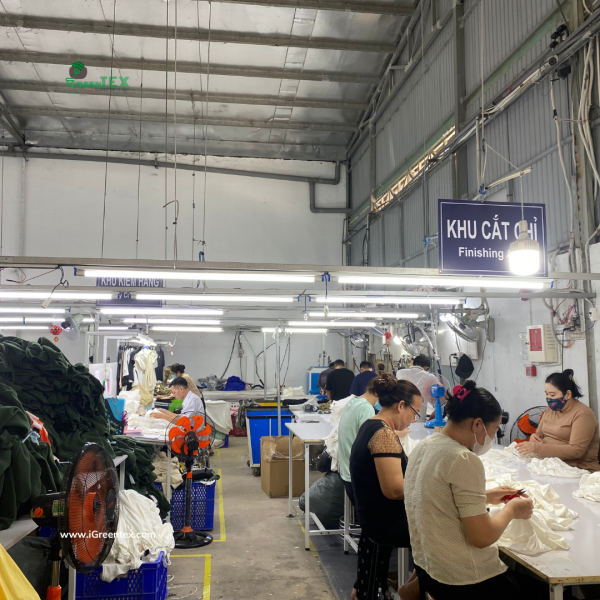 Nhà máy sản xuất quần áo xuất khẩu IGREEN TEX Vietnam - Công Ty TNHH IGREEN TEX Vietnam