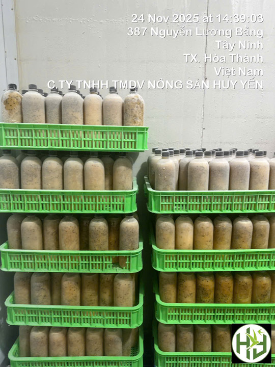 Dịch chanh dây đóng chai