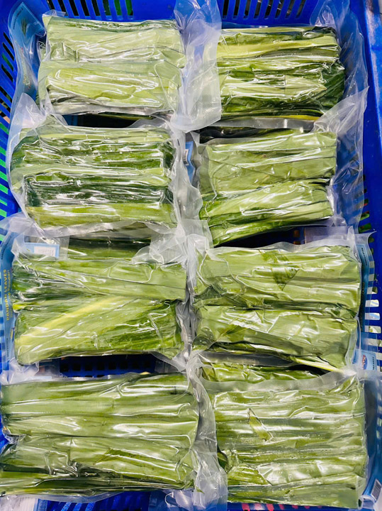 Lá dứa cấp đông