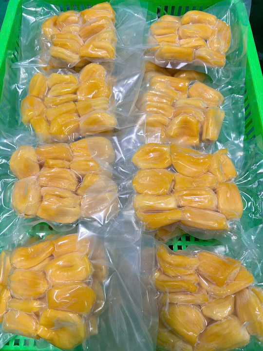 Mít vàng cấp đông