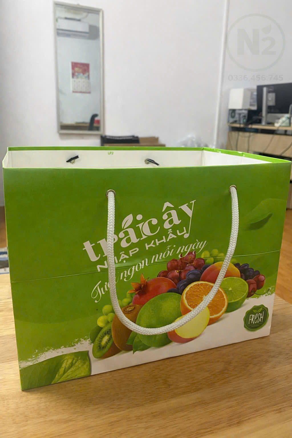 Túi giấy đựng hoa quả