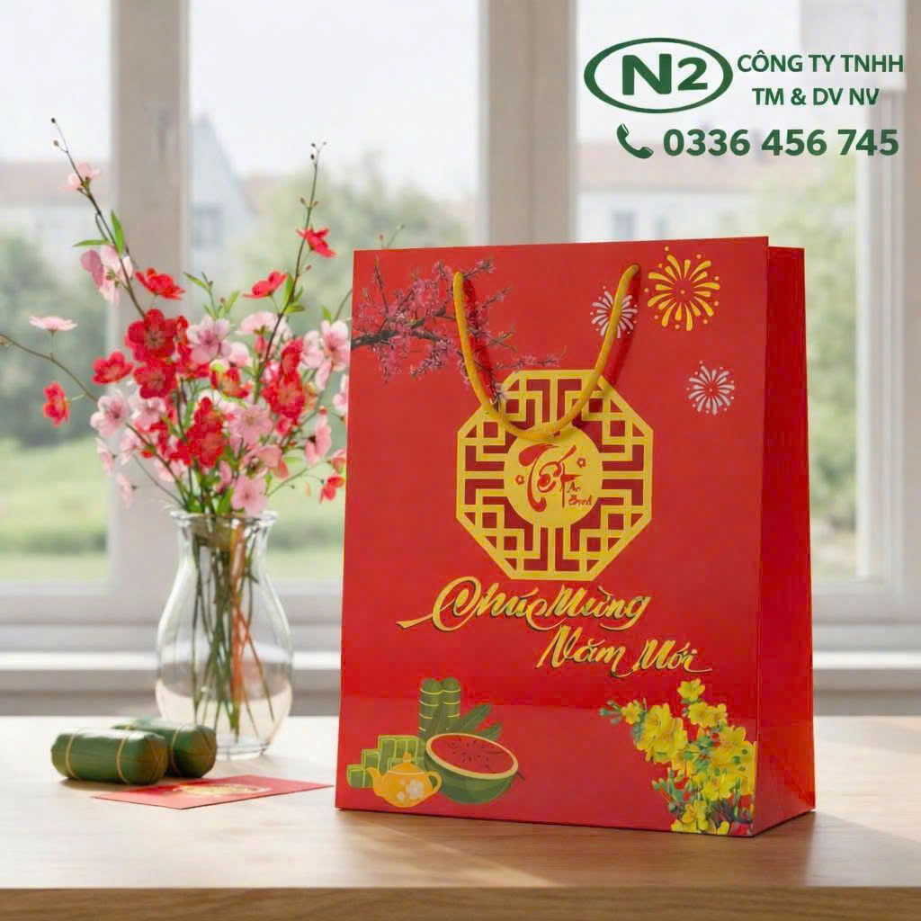 Túi giấy quà Tết
