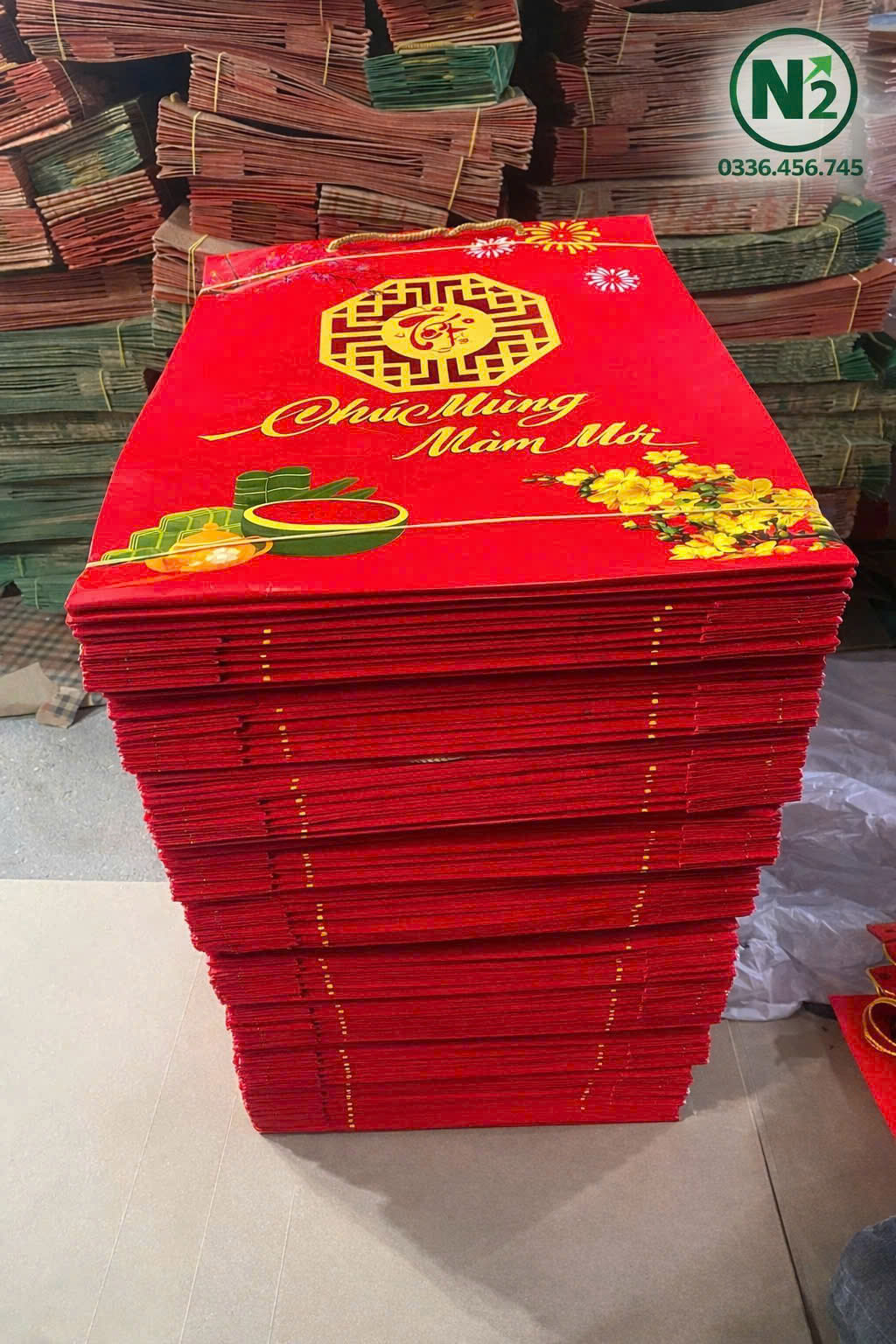 Túi giấy quà Tết