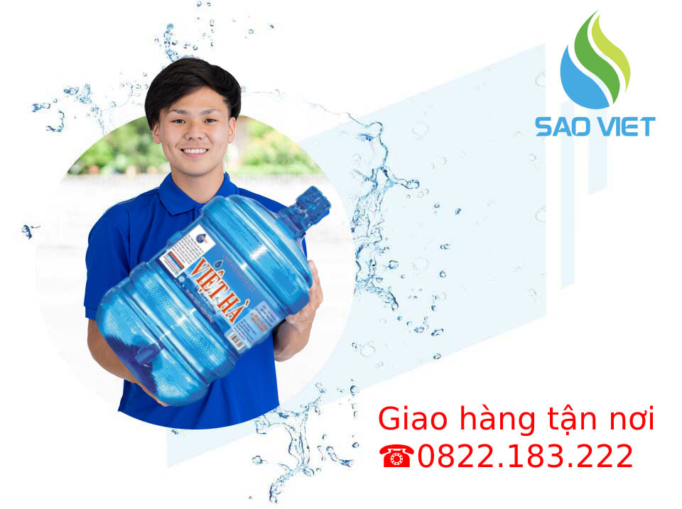 Nước uống đóng bình Việt Hà