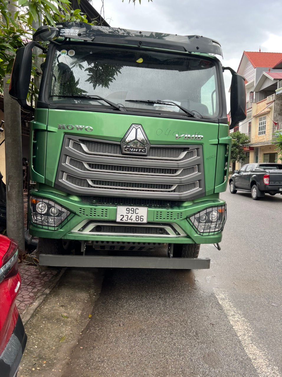 Xe Howo 99C-234.86 - San Lấp Mặt Bằng 68 Ngọc Khánh - Công Ty TNHH 68 Ngọc Khánh