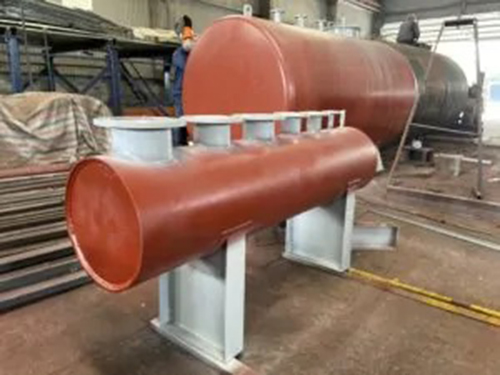 Chế tạo, lắp đặt bồn chứa nước nóng tại nhà máy nước