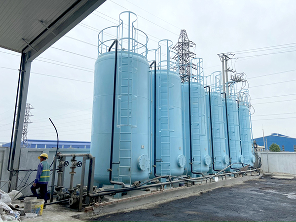 Vận chuyển, thi công lắp đặt bồn bể công nghiệp