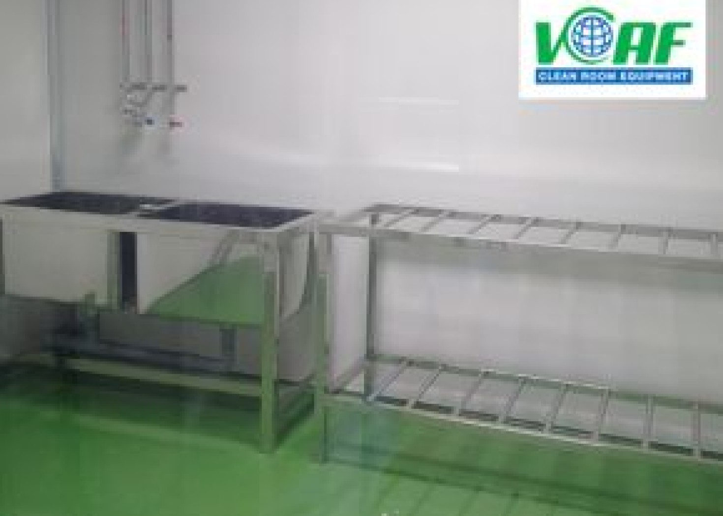 Kệ rửa inox phòng sạch