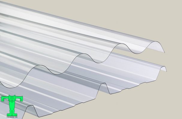 Tấm nhựa lấy sáng 9 sóng Poly