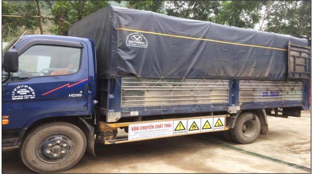 Xe BKS 37C-263.41 - Công Ty CP Xử Lý Môi Trường Nghệ An