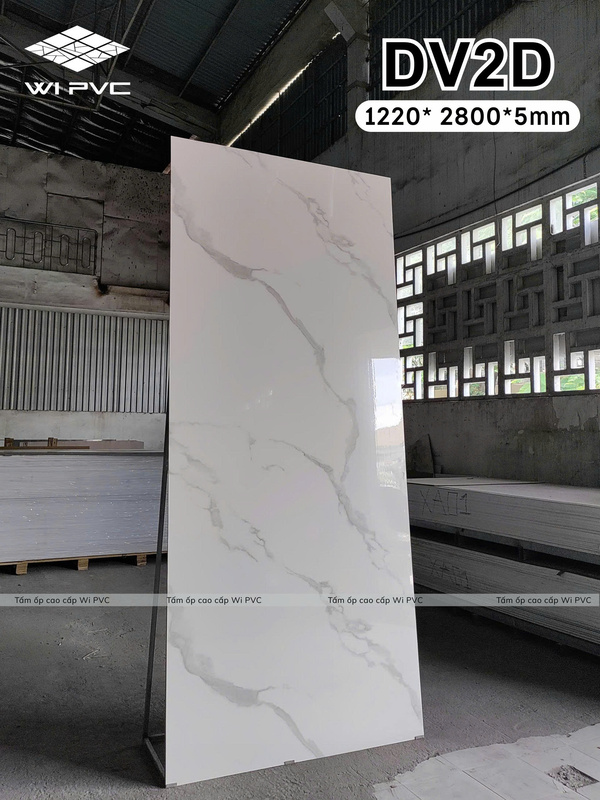 Tấm ốp than tre vân đá DV2D