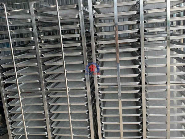 Xe đẩy khay lò nướng