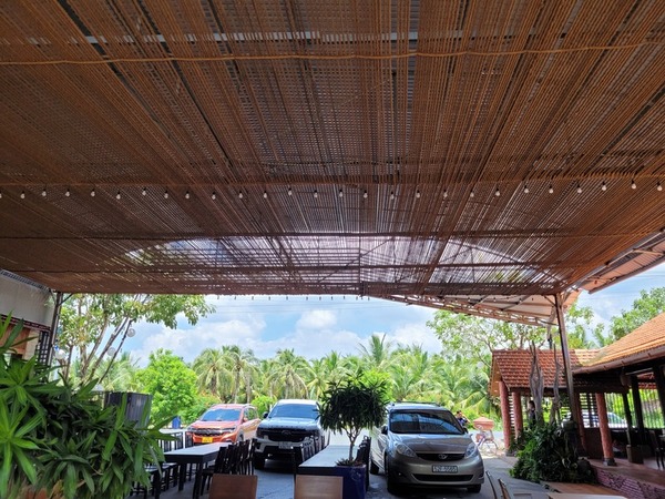 Lưới xơ dừa che nắng