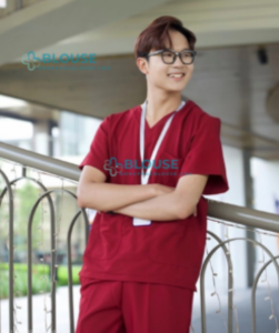 Bộ scrubs cổ tim - Công Ty TNHH Sản Xuất Thương Mại TDA